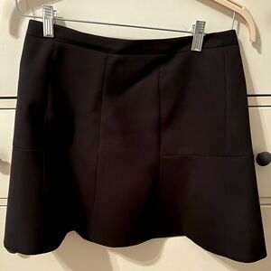 JCrew Black Mini Skirt Size 4